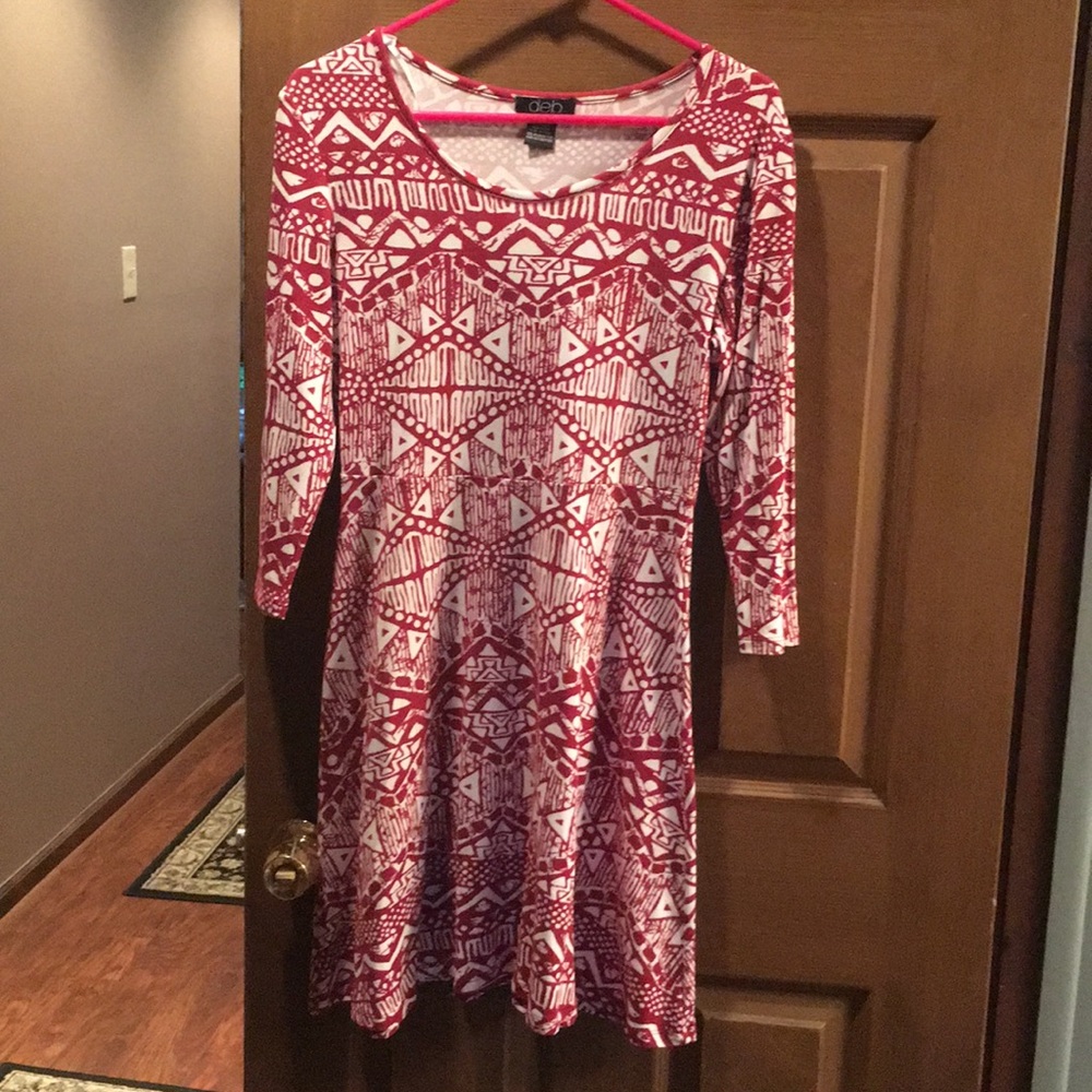 Aztec Print skater dress